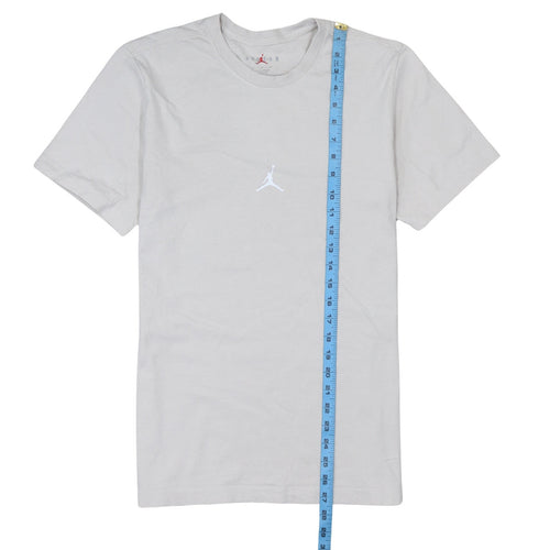 Nike Jordan Men's Beige Graphic Print T-Shirt Size M