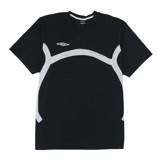 Umbro Men's Black Short Sleeve Sports T-Shirt Size L