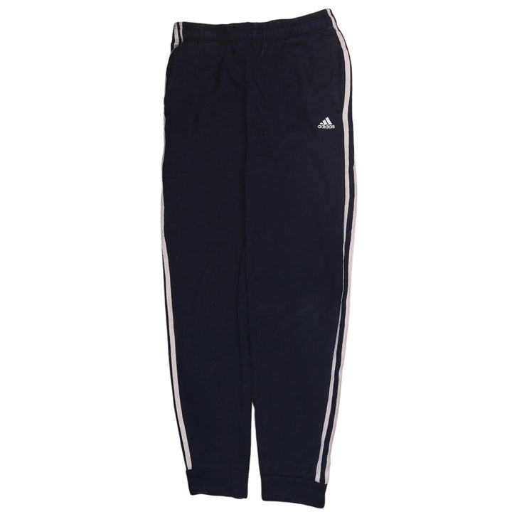 Adidas Boys Blue 15-16 Years Track Pants with Side Stripes