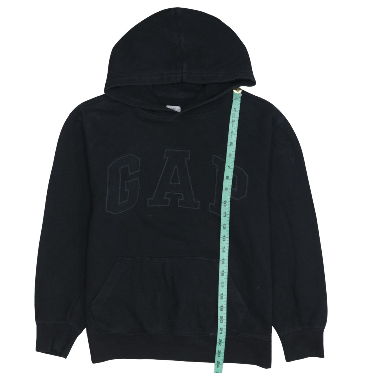 GAP Kids Boys Black XXL Pullover Hoodie Cotton Blend Casual Sweatshirt