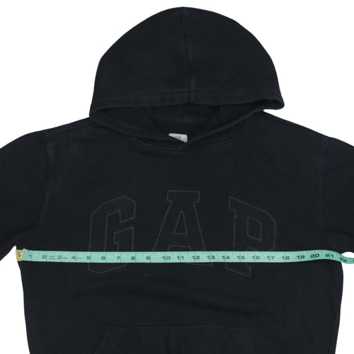 GAP Kids Boys Black XXL Pullover Hoodie Cotton Blend Casual Sweatshirt