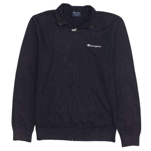 Champion Men's Black Full Zip Sweatshirt Size S