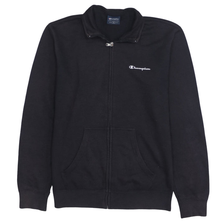 Champion Men's Black Full Zip Sweatshirt Size S