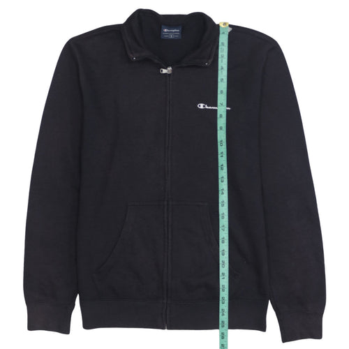 Champion Men's Black Full Zip Sweatshirt Size S