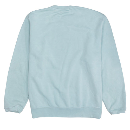 Nike Women’s Blue Crew Neck Pullover Sweatshirt M Cotton Blend