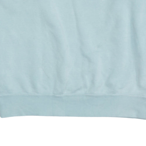 Nike Women’s Blue Crew Neck Pullover Sweatshirt M Cotton Blend