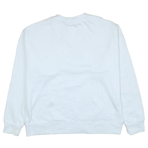 Disney Women White Mickey Mouse Graphic Sweatshirt Size 10/12