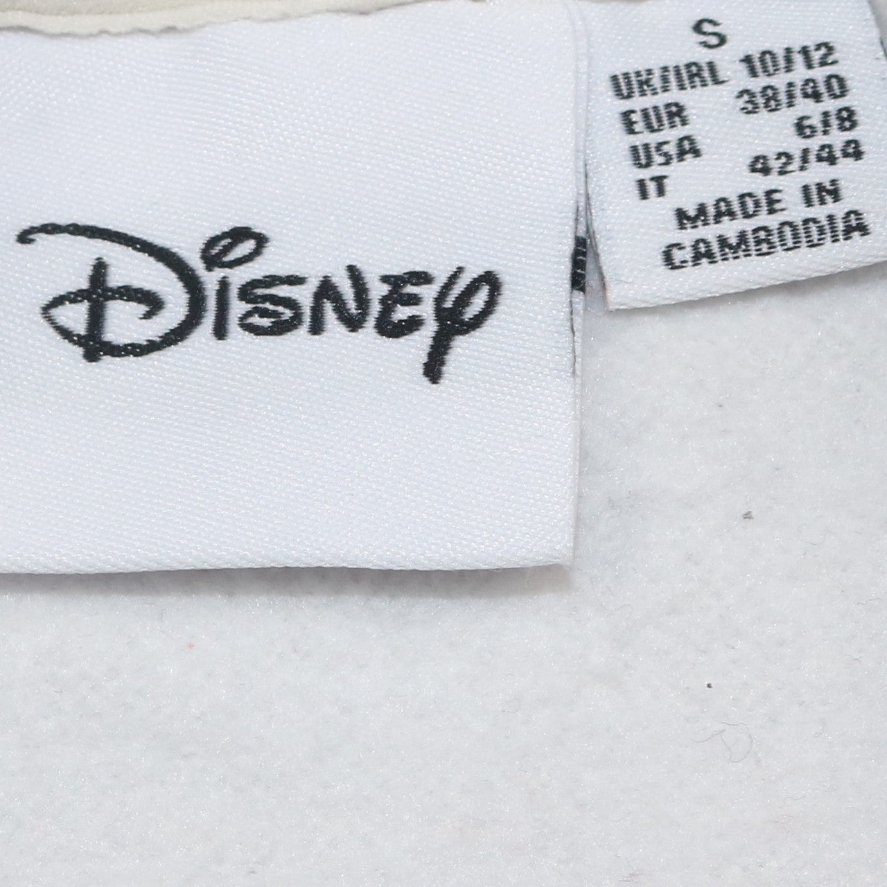 Disney Women White Mickey Mouse Graphic Sweatshirt Size 10/12
