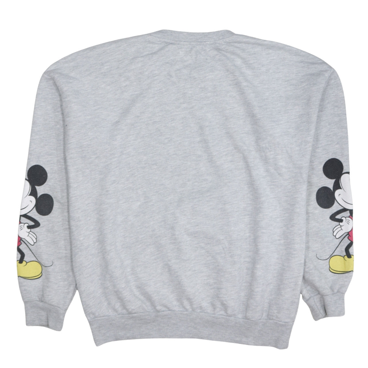 Bershka Disney Womens Grey Mickey Mouse Sweatshirt Size S