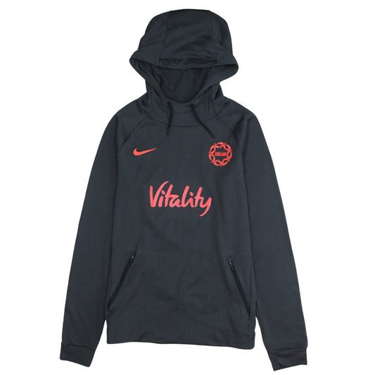 Nike Men’s Black England Vitality Pullover Hoodie Size M