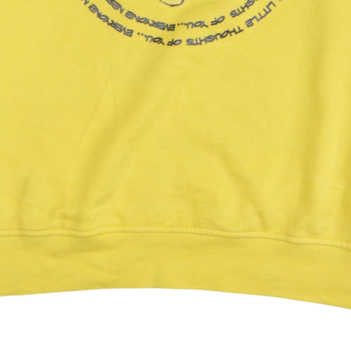 Disney Winnie the Pooh Yellow Sweatshirt Primark Women M 12/14