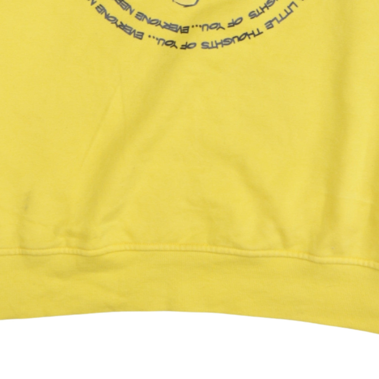 Disney Winnie the Pooh Yellow Sweatshirt Primark Women M 12/14