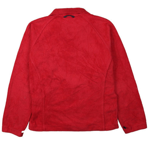 Columbia Women's Red Fleece Full Zip Jacket XS Outdoor
