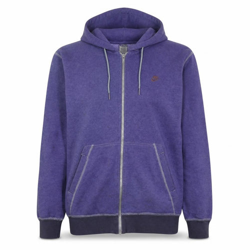 Nike Womens Purple Full Zip Hoodie XL Hooded Sweatshirt Casual