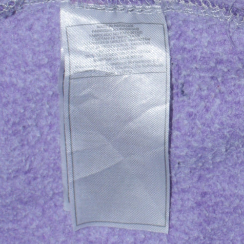 Nike Womens Purple Full Zip Hoodie XL Hooded Sweatshirt Casual