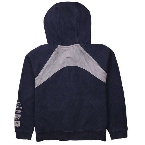 Nike Boys Grey & Navy Full Zip Hoodie XL (13-15 Years) Air Logo