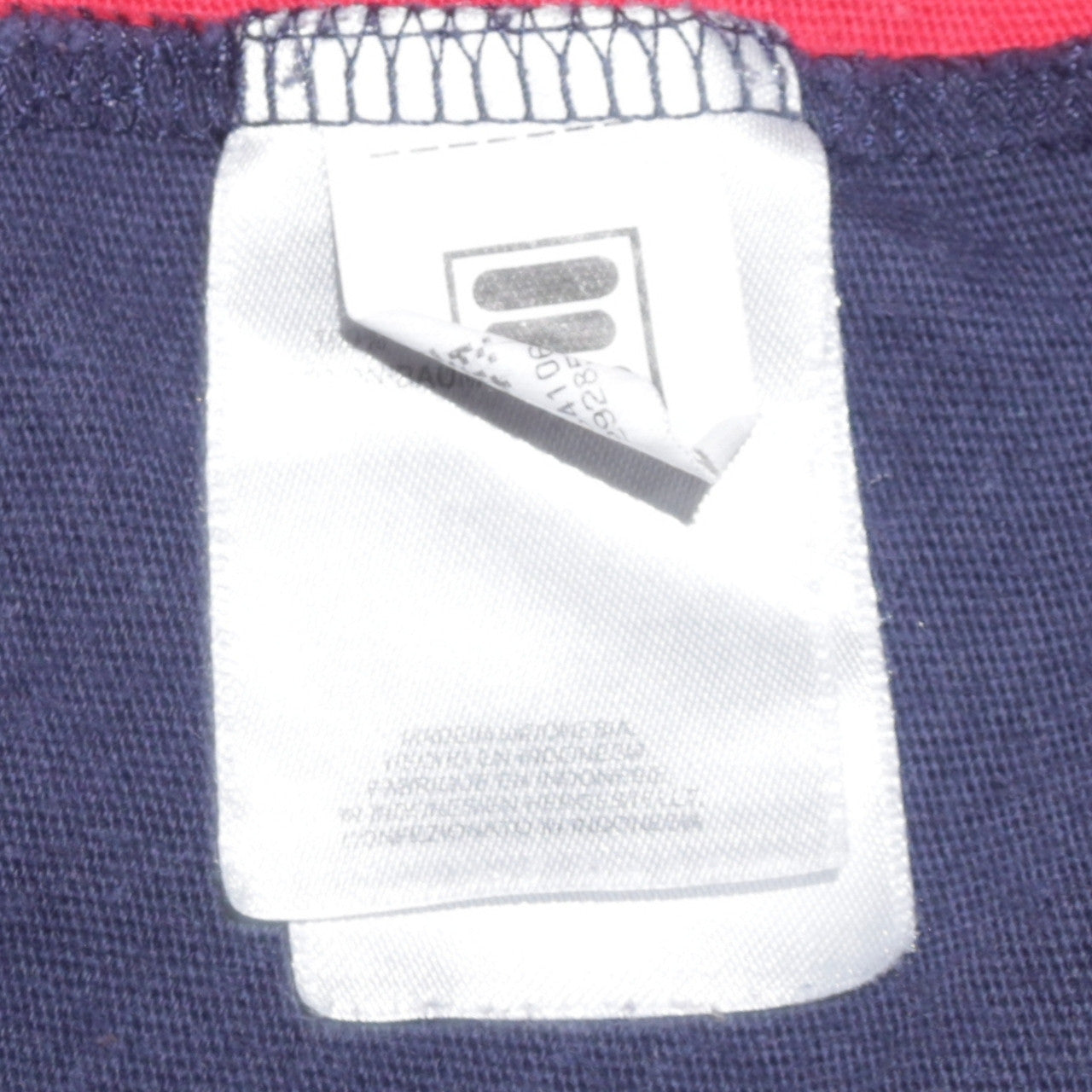 FILA Men's XL Multicoloured Colourblock Crew Neck Cotton T-Shirt