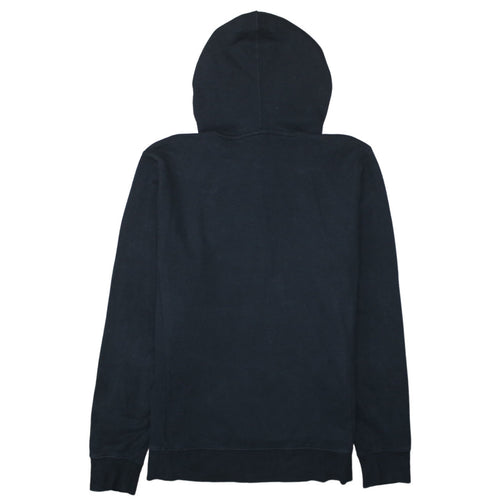 The North Face Women's Black Pullover Hoodie Size S Graphic Logo Cotton Blend