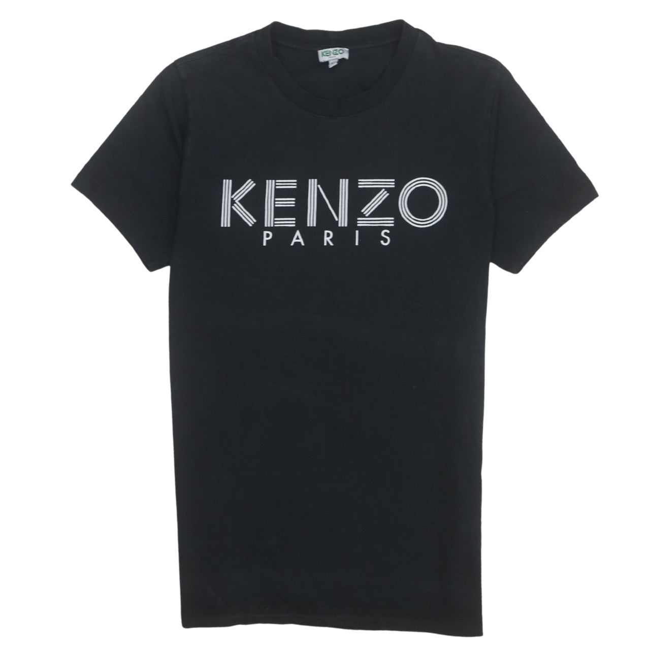 Kenzo Men's Black XS Logo Graphic Cotton T-Shirt