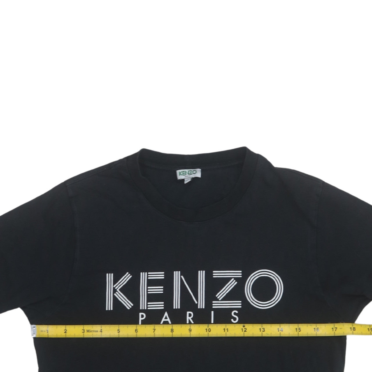 Kenzo Men's Black XS Logo Graphic Cotton T-Shirt