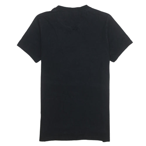 Kenzo Men's Black XS Logo Graphic Cotton T-Shirt