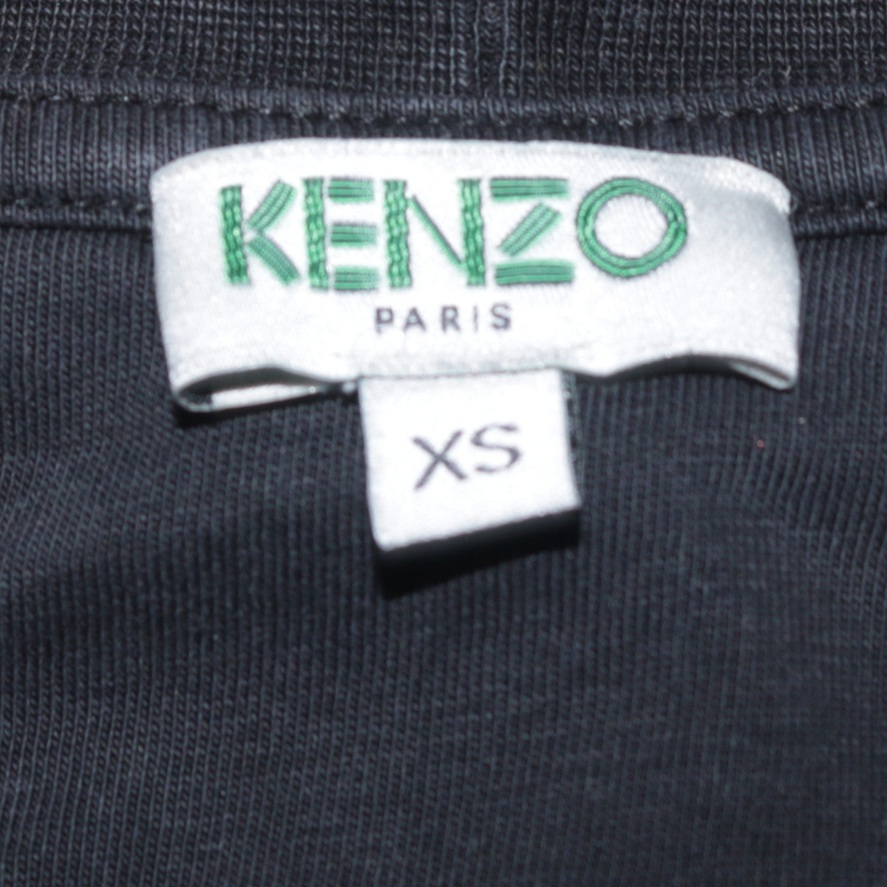 Kenzo Men's Black XS Logo Graphic Cotton T-Shirt