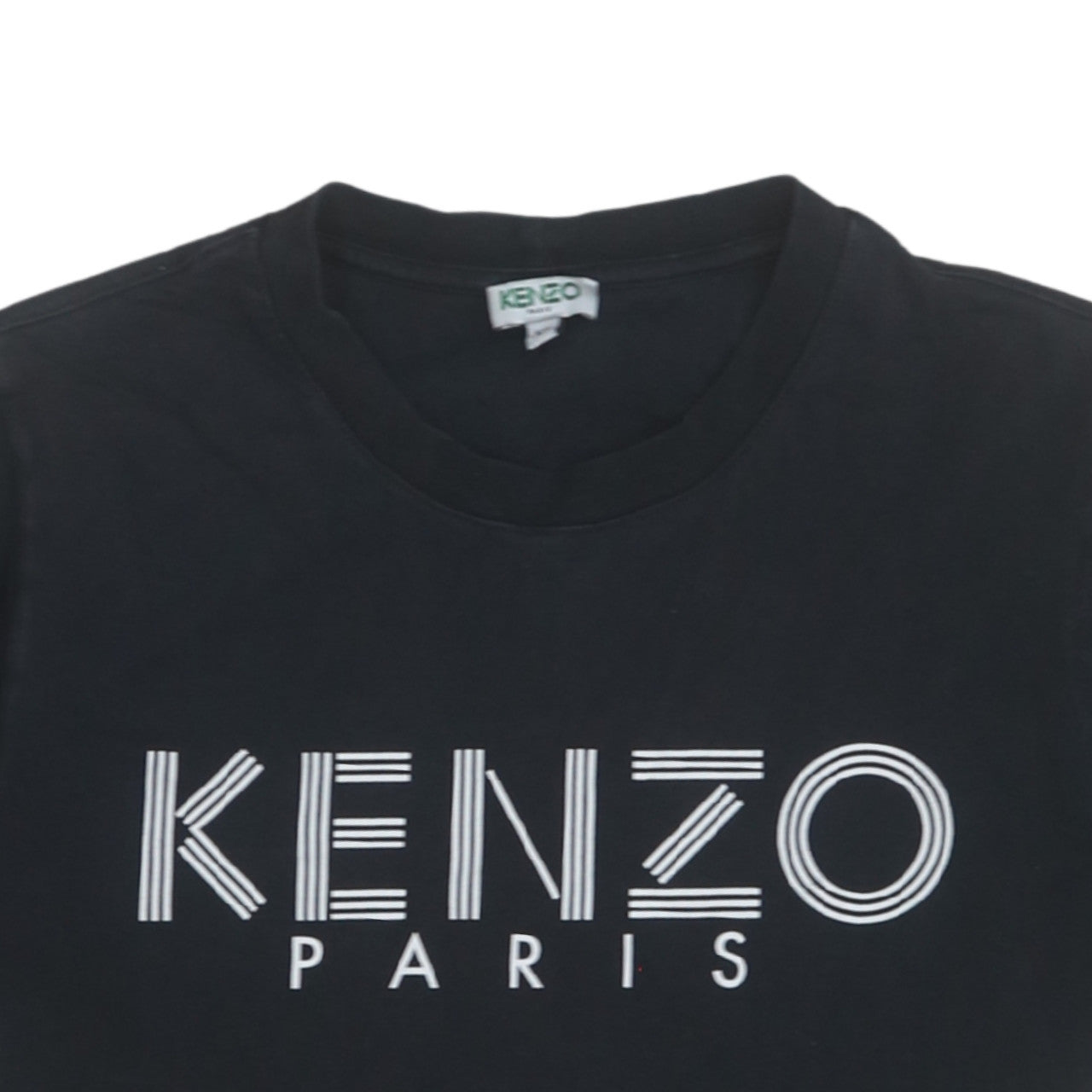 Kenzo Men's Black XS Logo Graphic Cotton T-Shirt