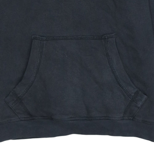 Levi's Boys Black Pullover Hoodie Size 14 Classic Logo Cotton Sweatshirt