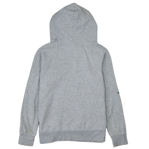PUMA Womens Grey Animal Print Pullover Hoodie Size 12