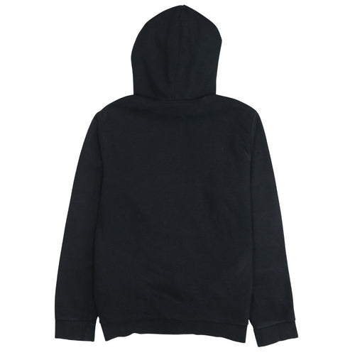 Adidas Women Black L Pullover Hoodie Sweatshirt with Logo