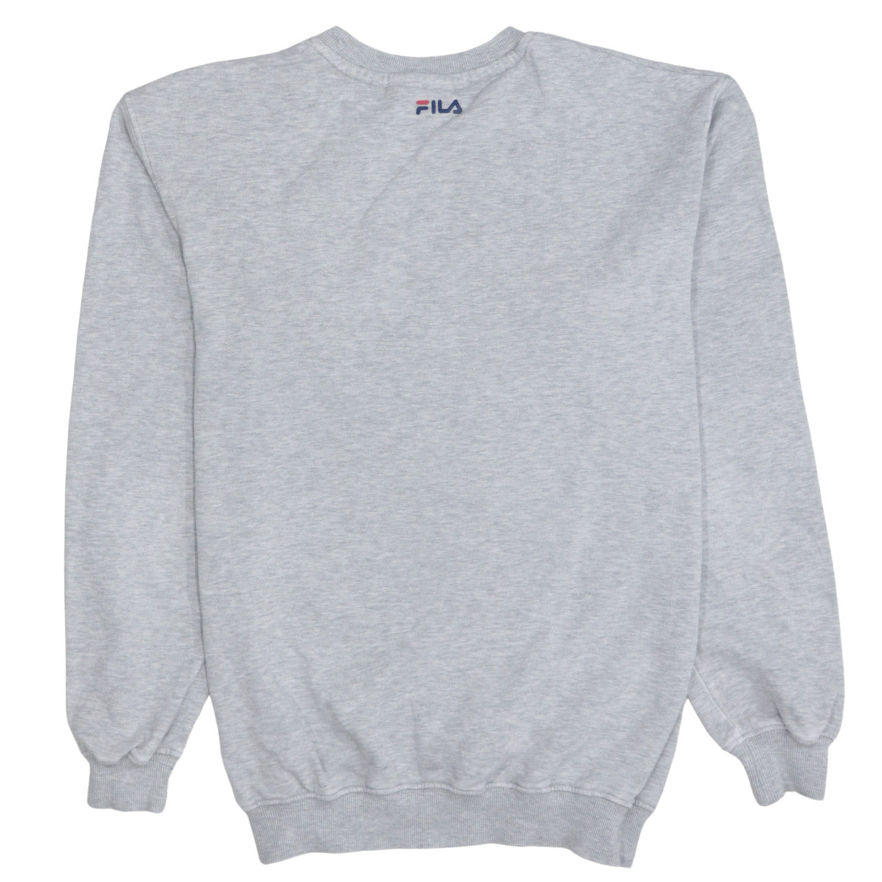 FILA Men's Grey XL Pullover Sweatshirt with Logo Crew Neck