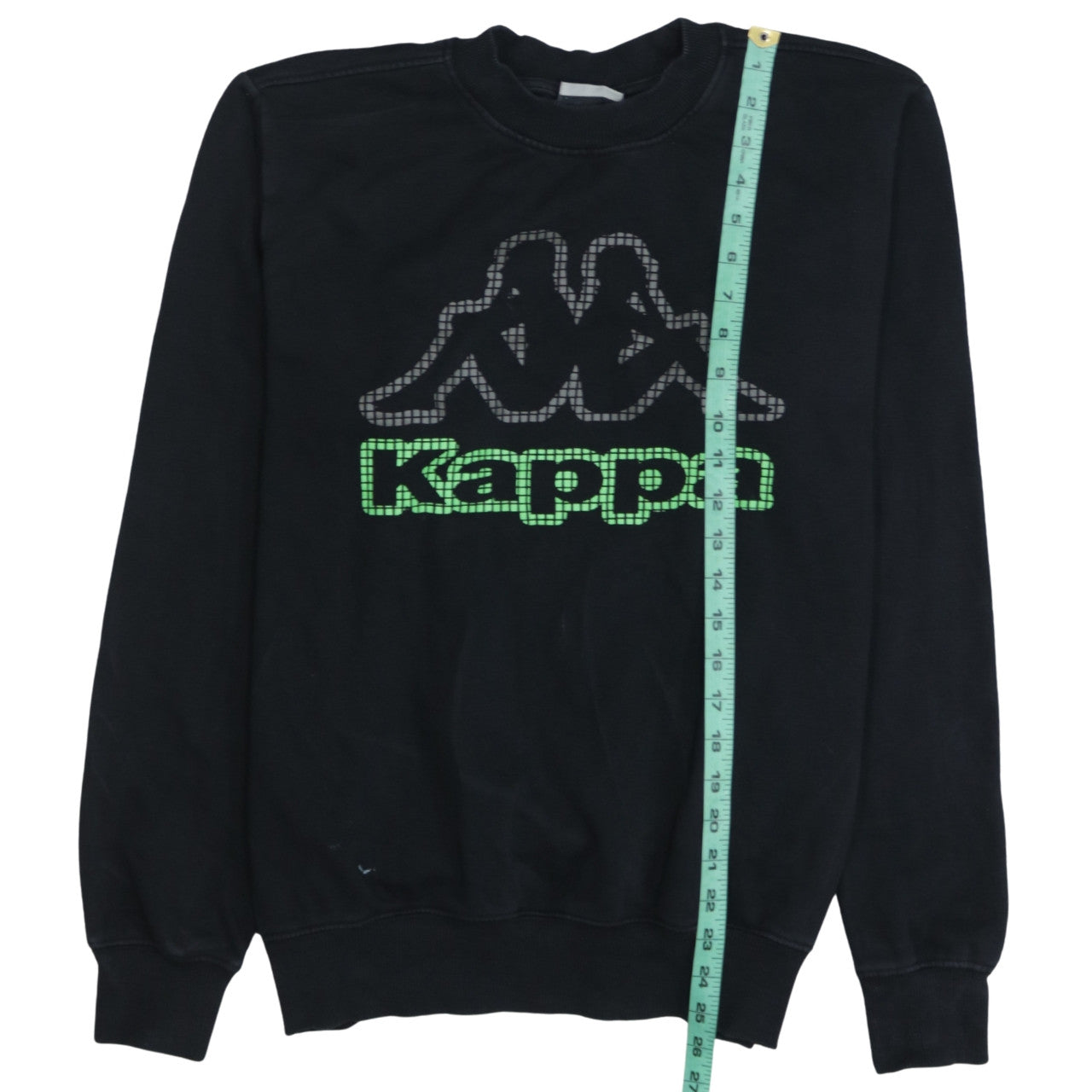 Kappa Men's Black Medium Pullover Sweatshirt Logo Graphic