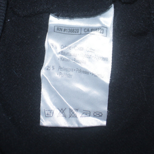 Kappa Men's Black Medium Pullover Sweatshirt Logo Graphic