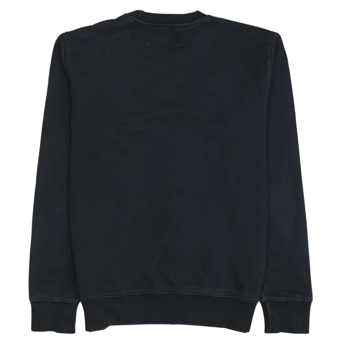 Calvin Klein Jeans Mens Black Logo Print Crew Neck Sweatshirt M