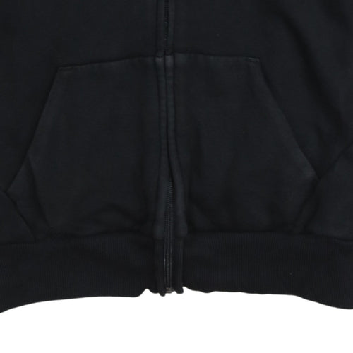 Puma Men's Black Full Zip Hoodie Size M Classic Logo Style