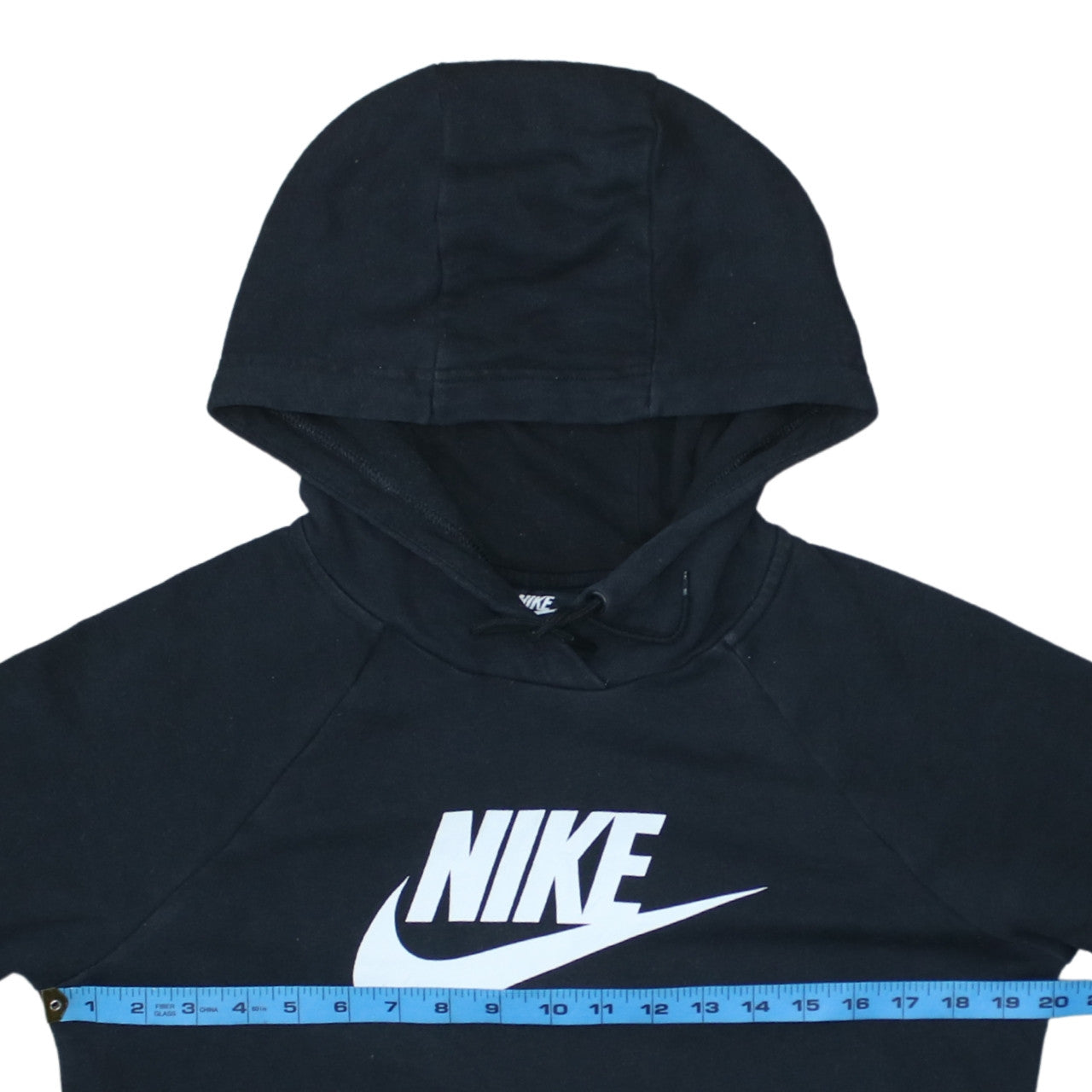 Nike Men's Black Pullover Hoodie Small Logo Sweatshirt