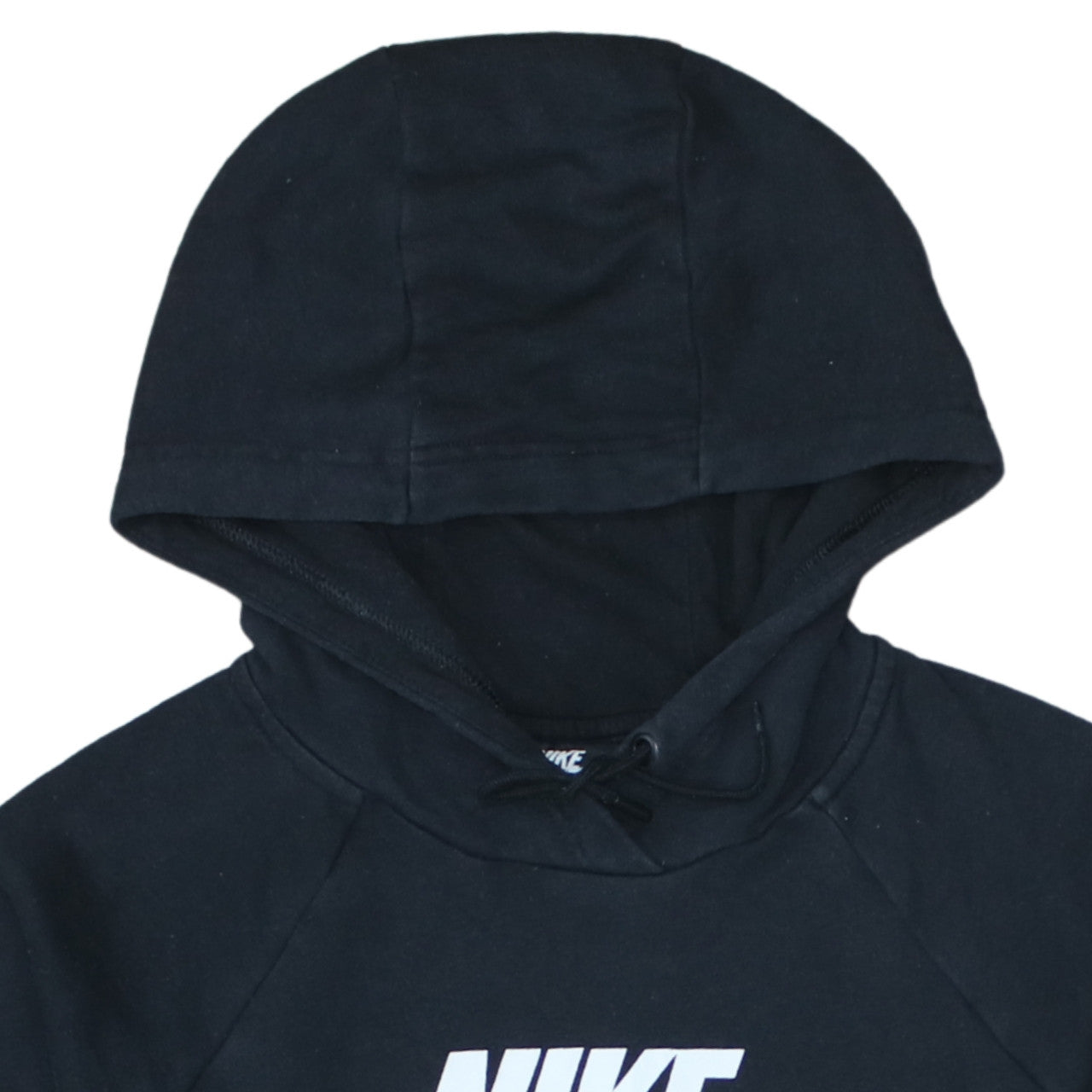Nike Men's Black Pullover Hoodie Small Logo Sweatshirt