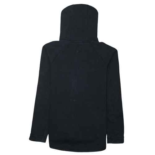 Nike Men's Black Small Full Zip Hoodie Cotton Blend