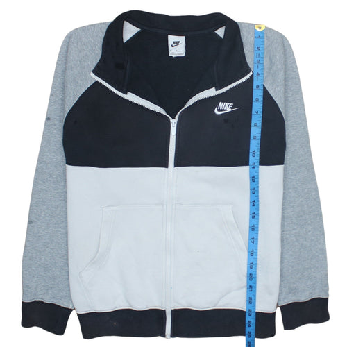 Nike Men's Black Full Zip Fleece Sweatshirt M