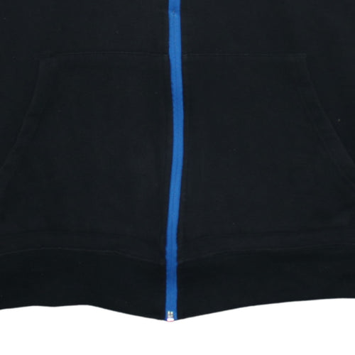 Umbro Men’s Black Full Zip Hoodie L Hooded Sports Sweatshirt