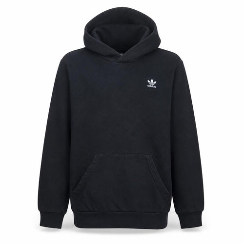Adidas Boys Black Pullover Hoodie 14 Years Classic Trefoil Sweatshirt