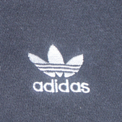 Adidas Boys Black Pullover Hoodie 14 Years Classic Trefoil Sweatshirt