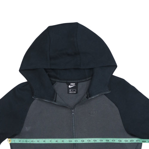 Nike Men's Grey Full Zip Hoodie Medium Sportswear