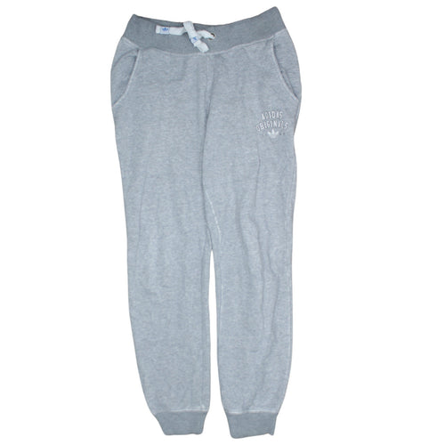 Adidas Originals Women's Grey Joggers Size 14 Regular Sweatpants