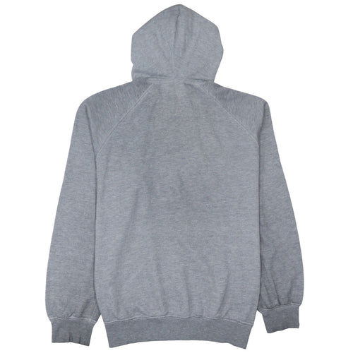 Puma Men's Grey Pullover Hoodie L Sports Fleece Sweatshirt