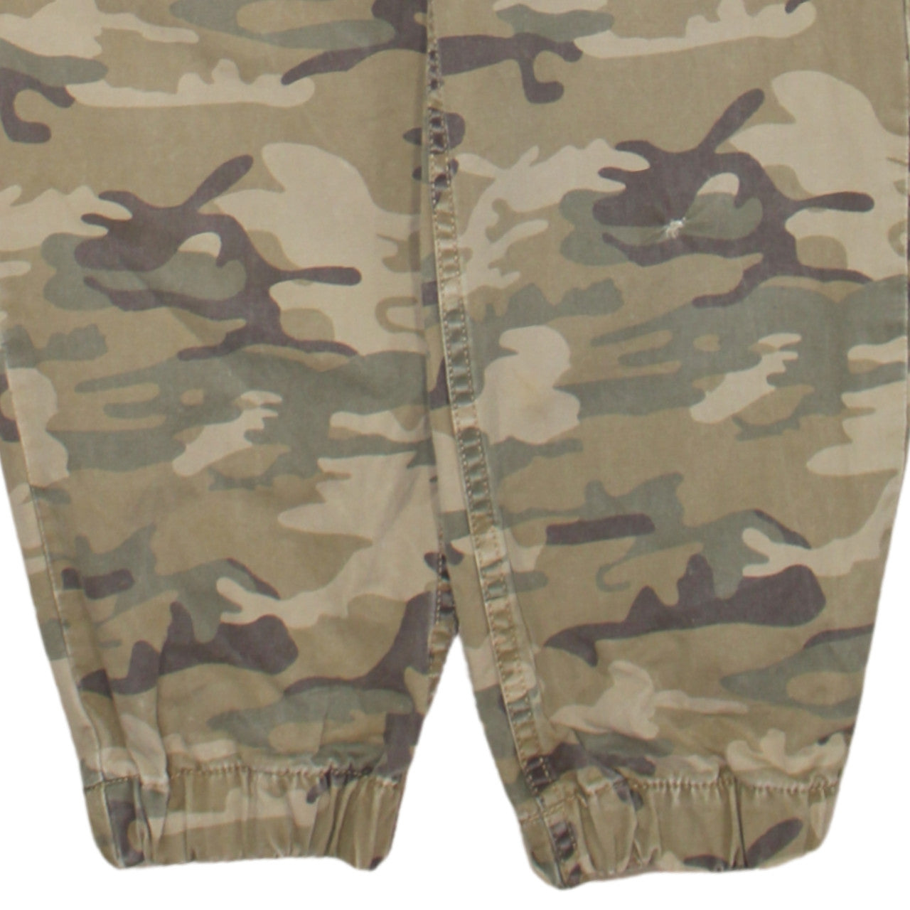 Zara Womens Camouflage Cargo Trousers Green Size 8