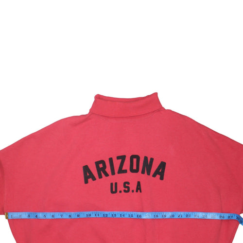 Sinsay Women’s Red Arizona USA Pullover Sweatshirt One Size Casual