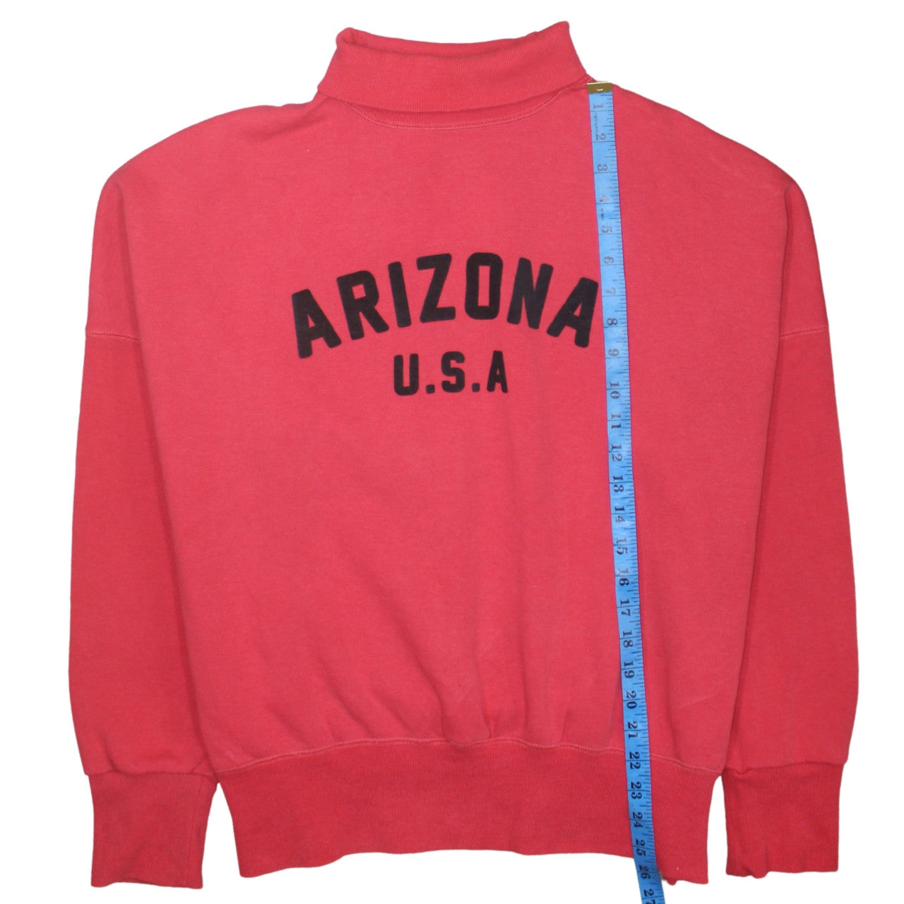 Sinsay Women’s Red Arizona USA Pullover Sweatshirt One Size Casual