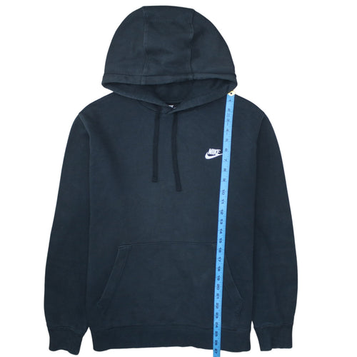 Nike Men's Black Pullover Hoodie L Regular Fit Fleece Sweatshirt