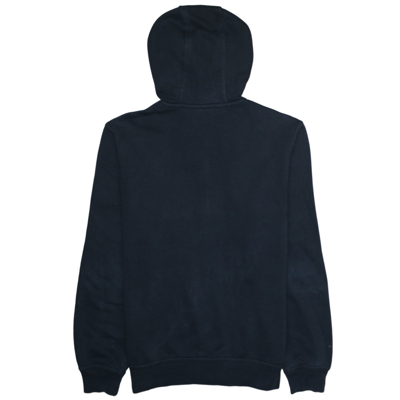 Nike Men’s Black Full Zip Hoodie Size M Regular Fleece Sweatshirt